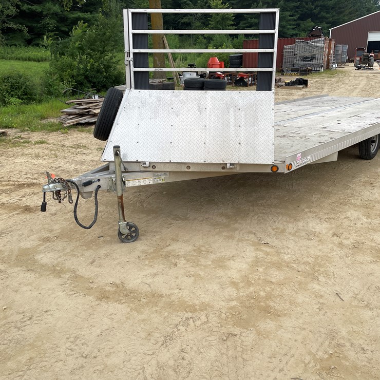 #301 • 2014 Alcom 25' Sno Pro Snowmobile Trailer