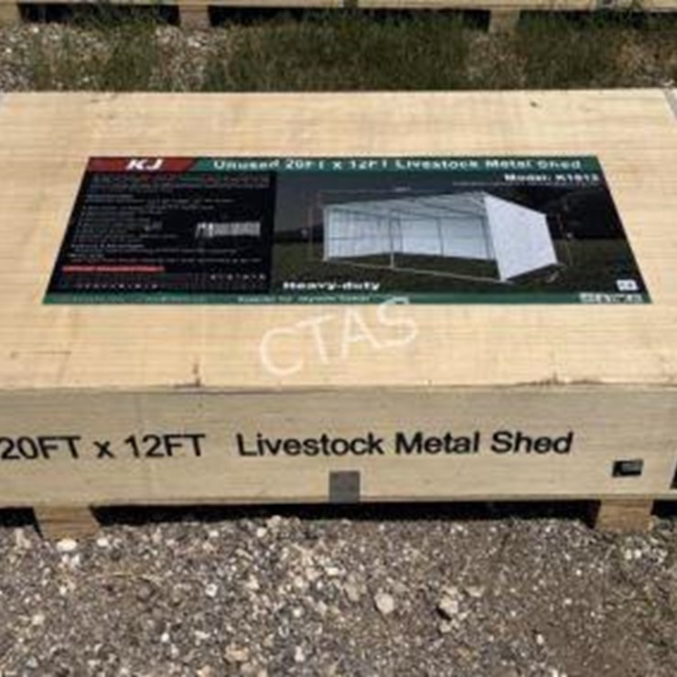 #216 • Livestock Metal Shed - 20 FT x 12 FT