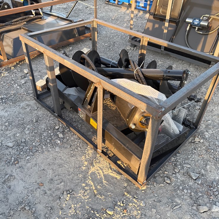 #2058 • Unused Mower King SSECAGY Skid Steer Auger w/Bits SSECAGY25052802DInv#: 25077