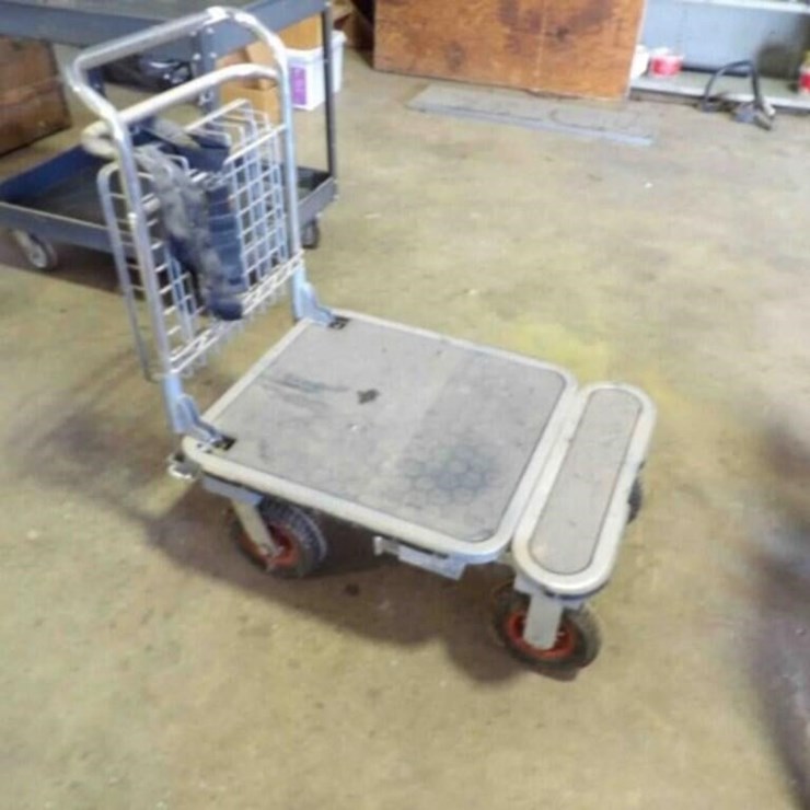Rolling Shop Dolly/Cart, 21 x 12 x 2'
