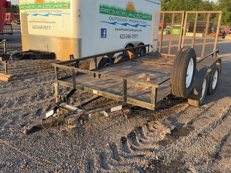 #3074-•-6'-x-12'-bumper-pull-utility-trailer-image-1