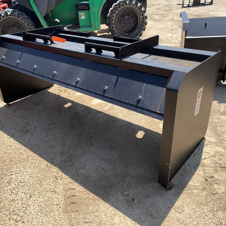 #2249 • 2025 JCT Skid Steer Snow Pusher