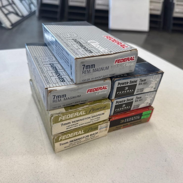 7mm Rem Mag Ammo