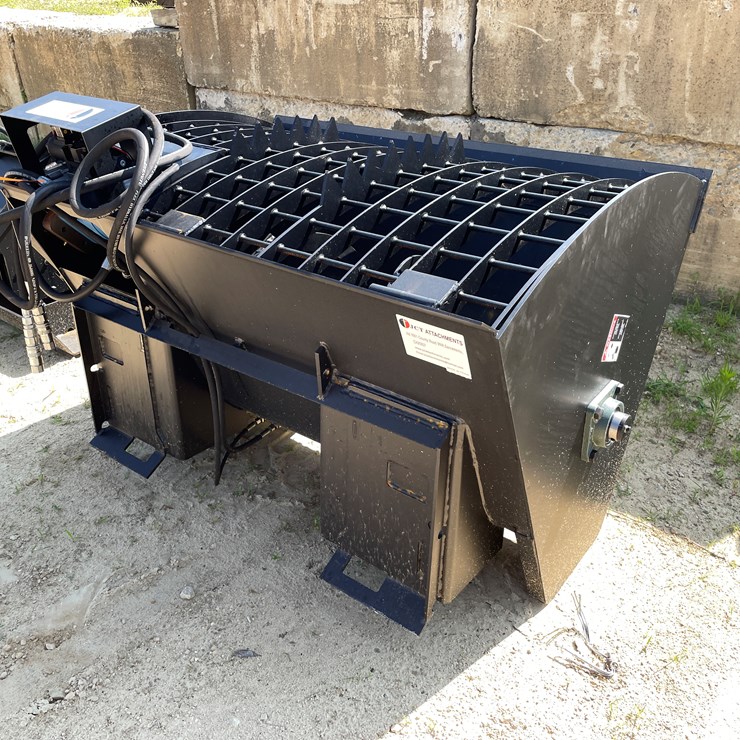 #2234 • 2025 JCT Heavy Duty Skid Steer Concrete Mixer