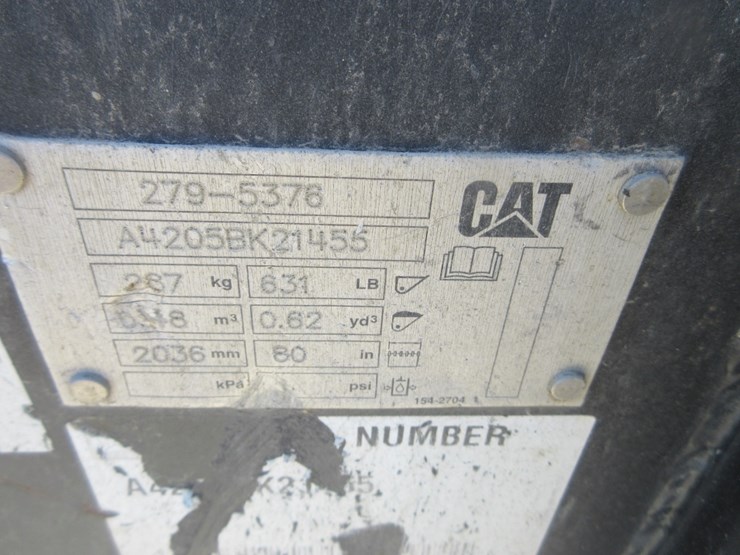 lot-of-cat-80"-skid-steer-gp-bucket,-image-7