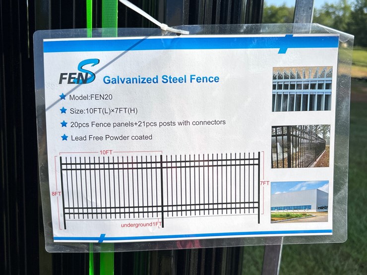 #125-•-10ft-x-7ft-galvanized-steel-fencing-image-2