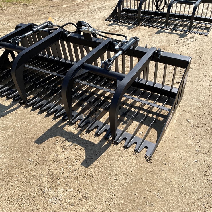 #2240 • 2025 JCT Skid Steer Rock Grappler Attachment