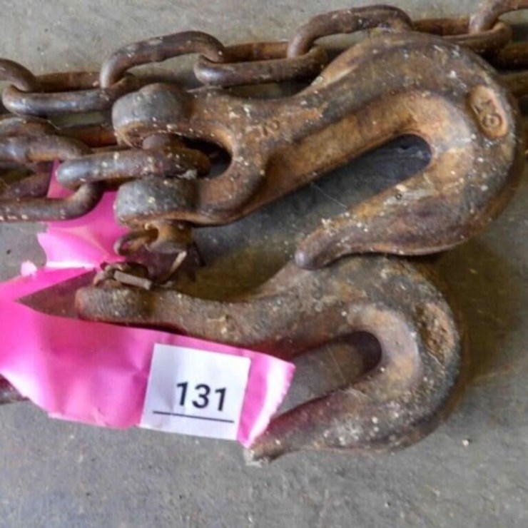 8' Chain w/ 2 Hooks