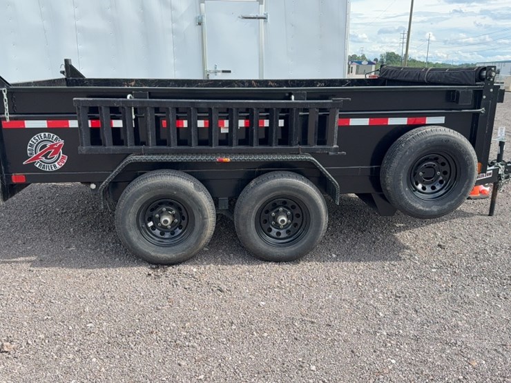 #3002-•-2023-homesteader-7'-x-12'-bumper-pull-dump-trailer-image-4