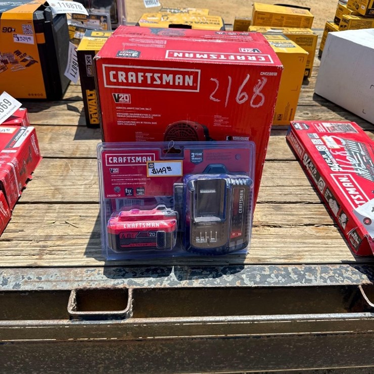 2168 - CRAFTSMAN 20 VOLT FAN