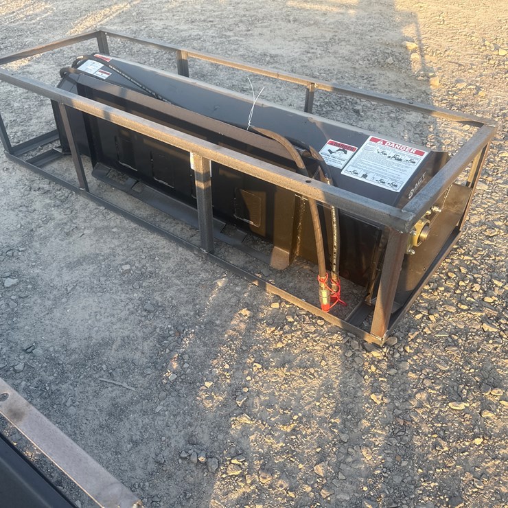 #2061 • Unused Mower King ECSSTR072 73" Skid Steer Rotary Tiller ECSSTR07225052801DInv#: 25086