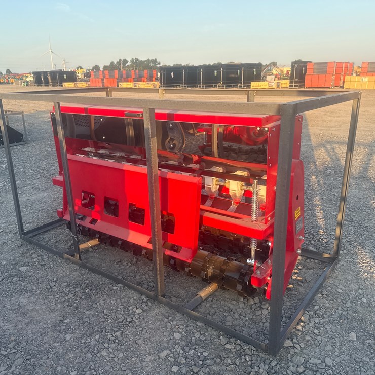 #2053 • Unused CFG STSD10 Skid Steer Seeder STSD1025052802DInv#: 25089