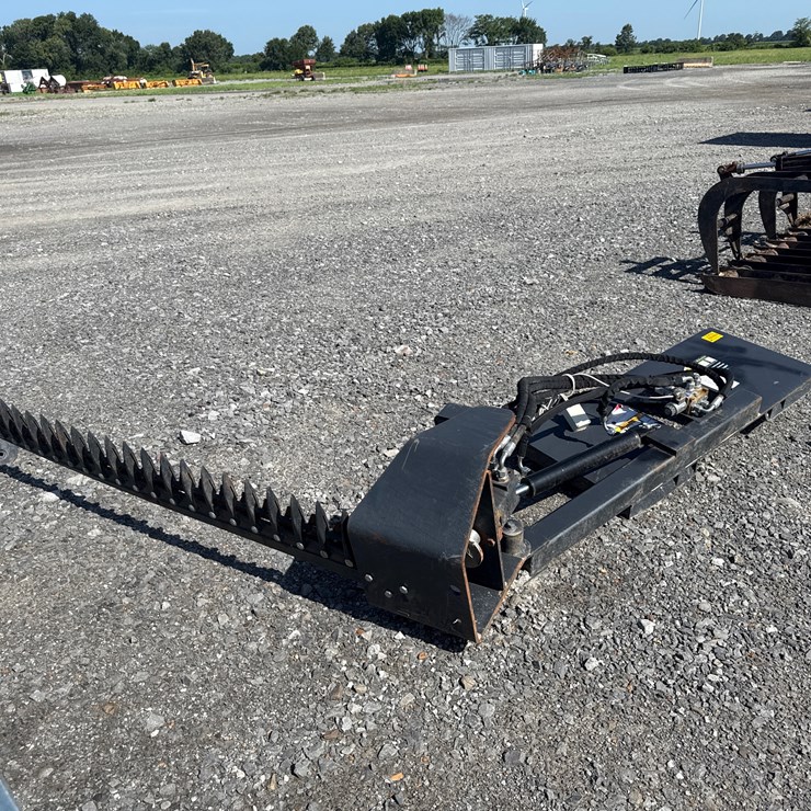 #2043 • Wolverine SBM-12-72W Skid Steer Sickle Mower Inv#: 23422