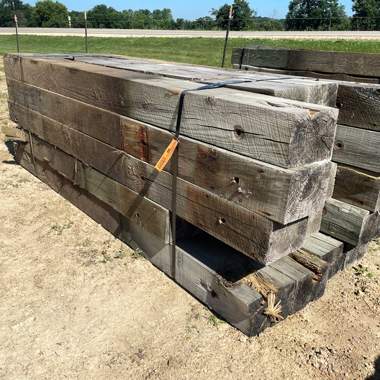 #2203 • Bundle Used Guard Rail Post