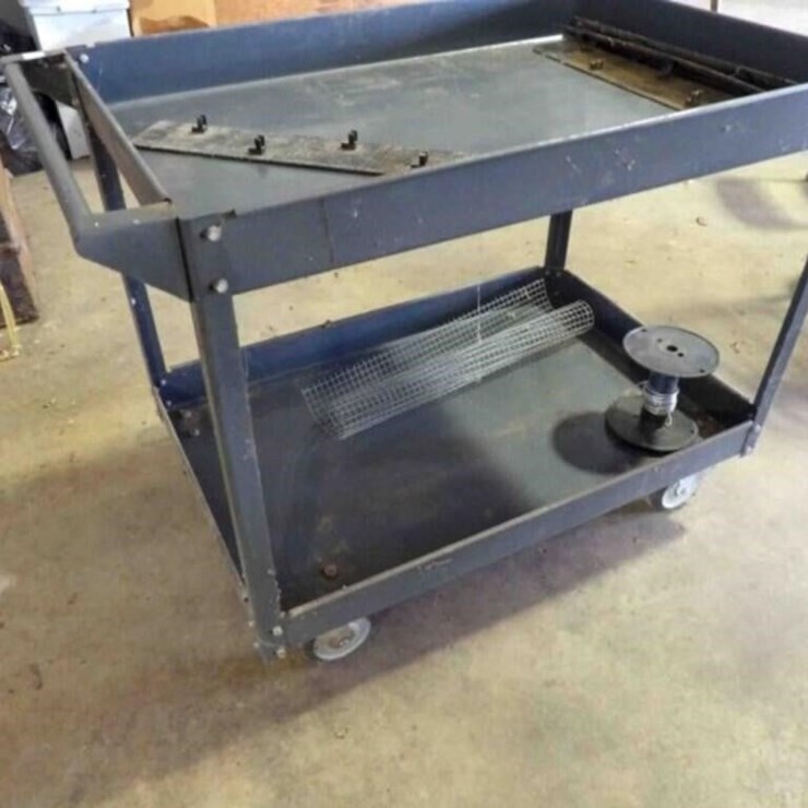 Rolling Shop Cart - 2 x 32 1/2", 3