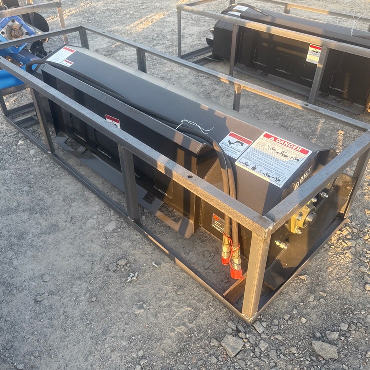 #2060 • Unused Mower King ECSSTR072 73" Skid Steer Rotary Tiller ECSSTR07225052802DInv#: 25087