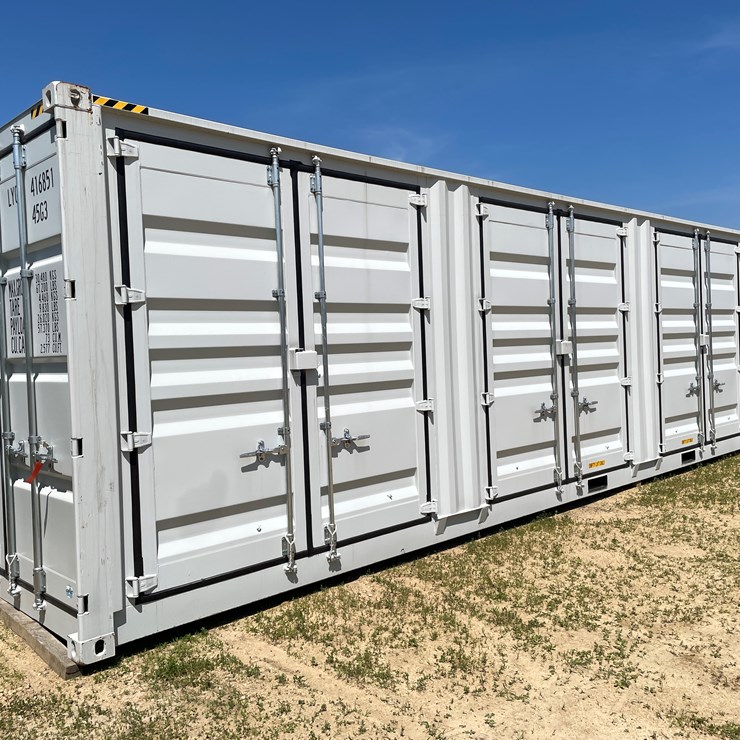 #400 • 40' High Cube Multi-Door Shipping Container