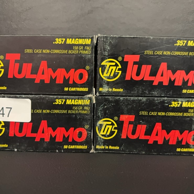 TUL Ammo 357 mag Ammo