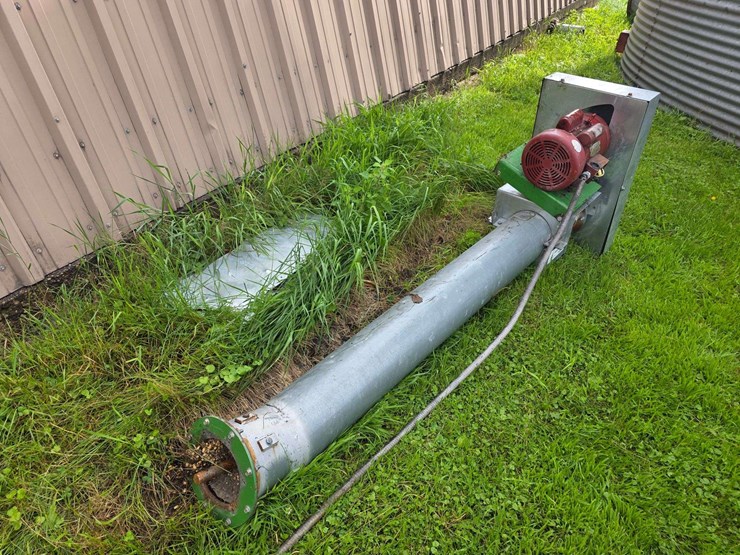 8”-incline-auger-with-3hp-single-phase-motor,-worked-when-unhooked-in-2025-image-2