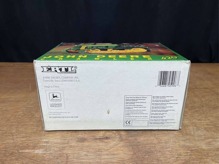 1/16-john-deere-420-crawler-1998-plow-city-nib-ertl-image-7
