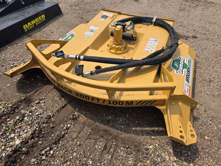diamond-brush-cutter-pro-skid-loader-brush-cutter,-21-28-gpm-flow,-72”,-2-blades,-approx-4-hours-on-image-5