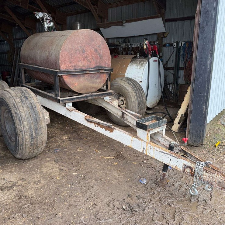 HOMEMADE FUEL TRAILER