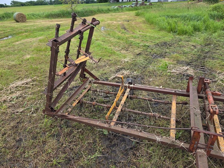 approx-20’-coil-tine-pony-cart,-3-bar-image-7