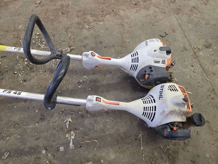 (2)-stihl-f545-f54dc-weed-eaters,-untested,-buying-all-for-one-money-image-5