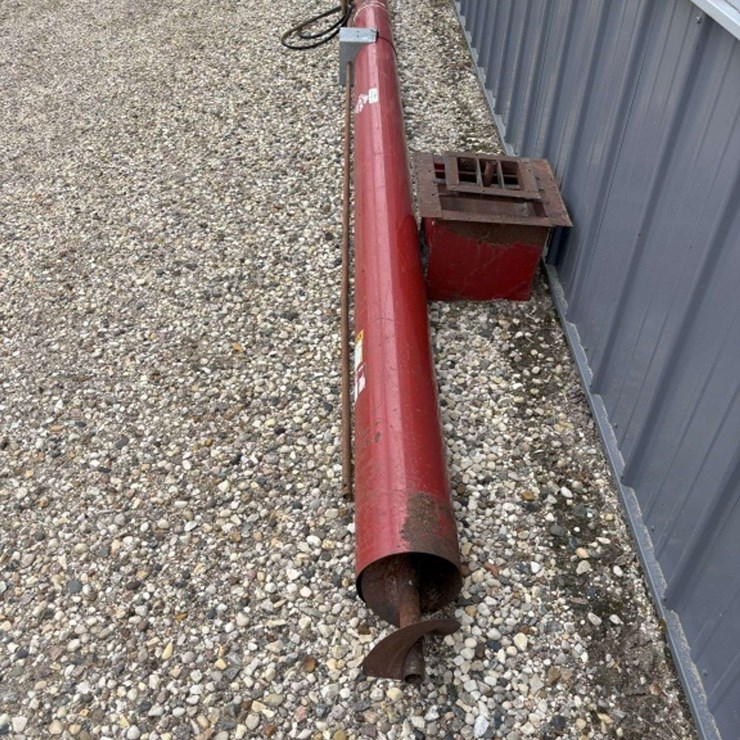 8” Bin Unload for a 24’ Bin, Center and Intermediate Gates