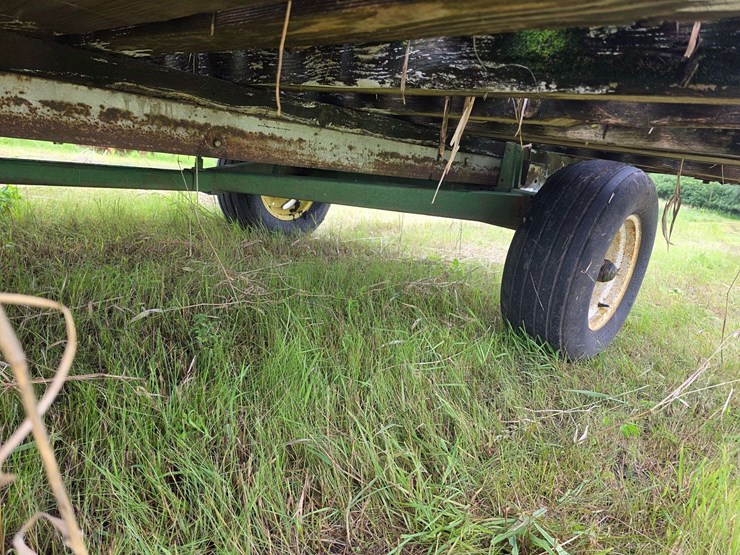 john-deere-running-gear-with-rack,-rack-will-need-work,-11l-15-tires-on-6-bolt-rims,-extendable-hitc-image-10
