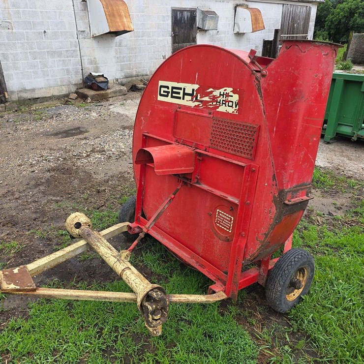 Gehl Hi-Throw Silage Blower, 540 PTO, Working Order Last Time it was Used, Model: PB88, SN: 6256