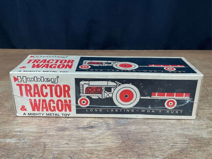 tractor-&-wagon-set-nib-hubley-image-4