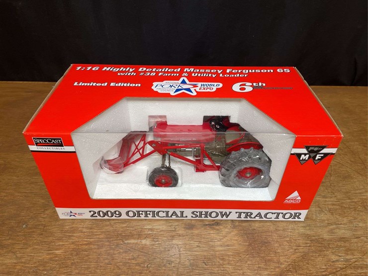 1/16-mf-65-w/loader-2009-pork-expo-nib-sc-image-3