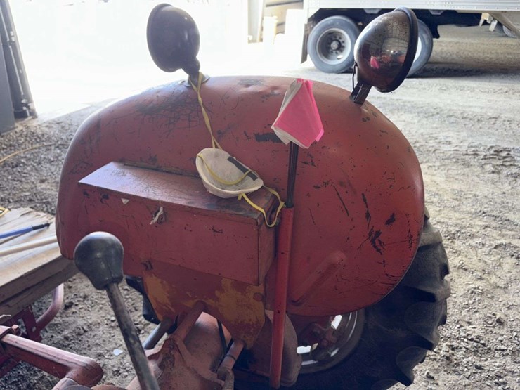 1956-allis-chalmers-wd45-tractor,-wf,-13.6-28-rears, 6.00-16 fronts,-snap-coupler,-drawbar,-power-sl-image-17