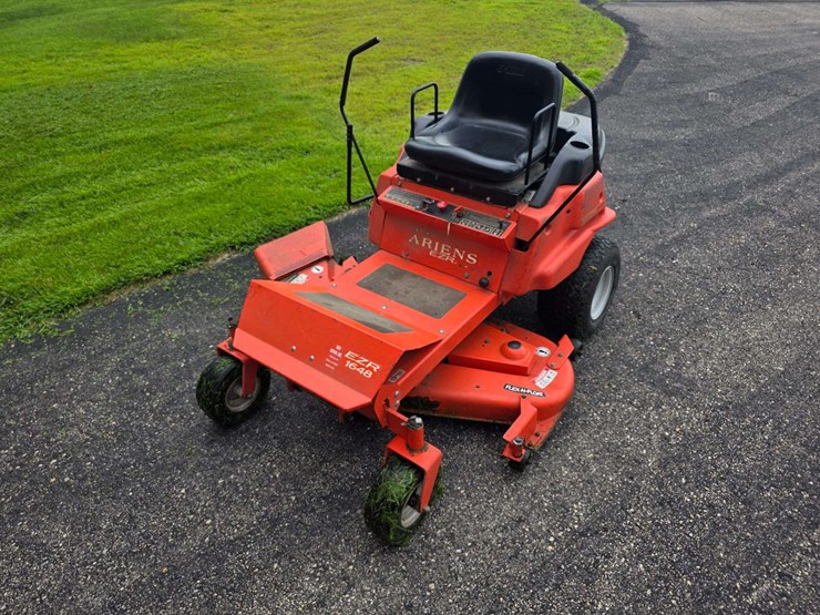 ariens-48”-zero-turn-lawn-mower,-vanguard-16hp-v-twin-engine,-flex-n-float-deck,-model:-ezr1648,-run-image-4