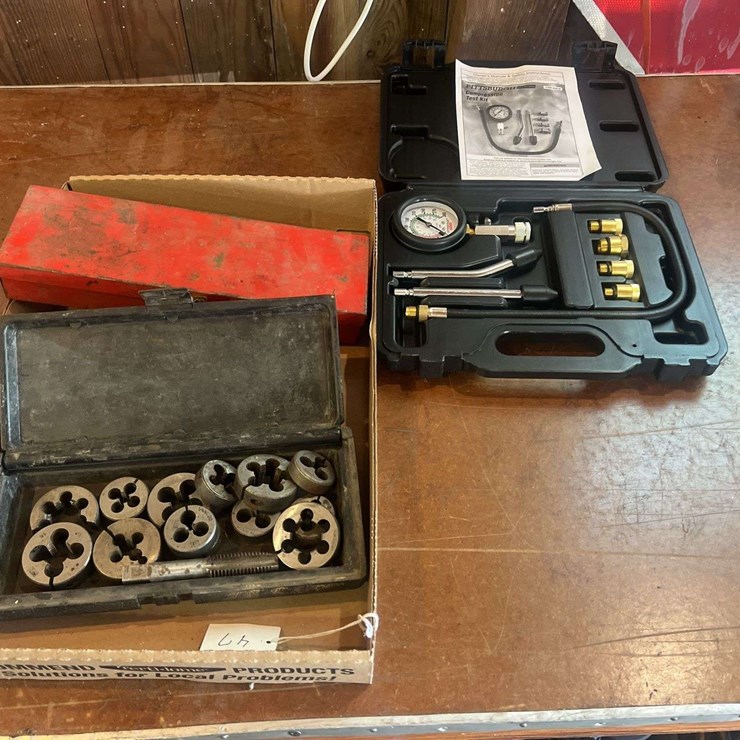 Tap & Die Set and Compression Tester Kit (new)