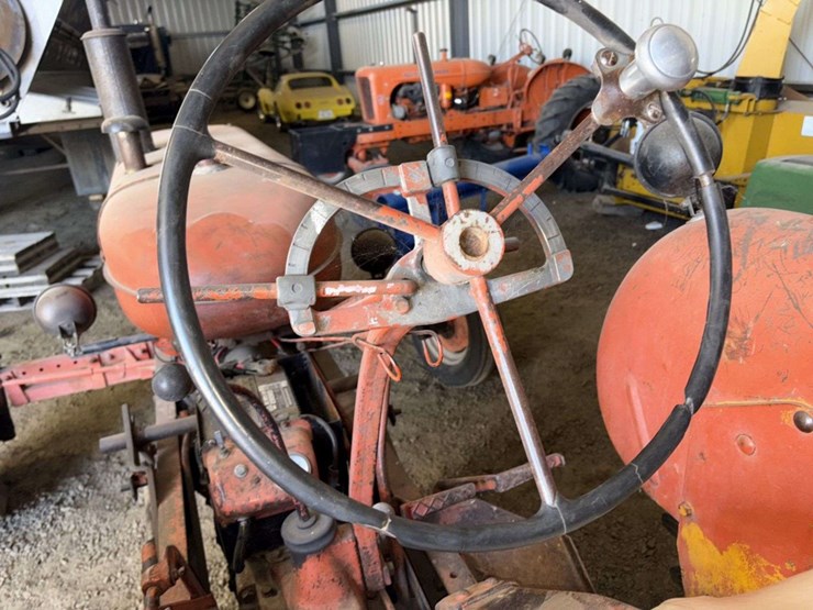 1956-allis-chalmers-wd45-tractor,-wf,-13.6-28-rears, 6.00-16 fronts,-snap-coupler,-drawbar,-power-sl-image-9