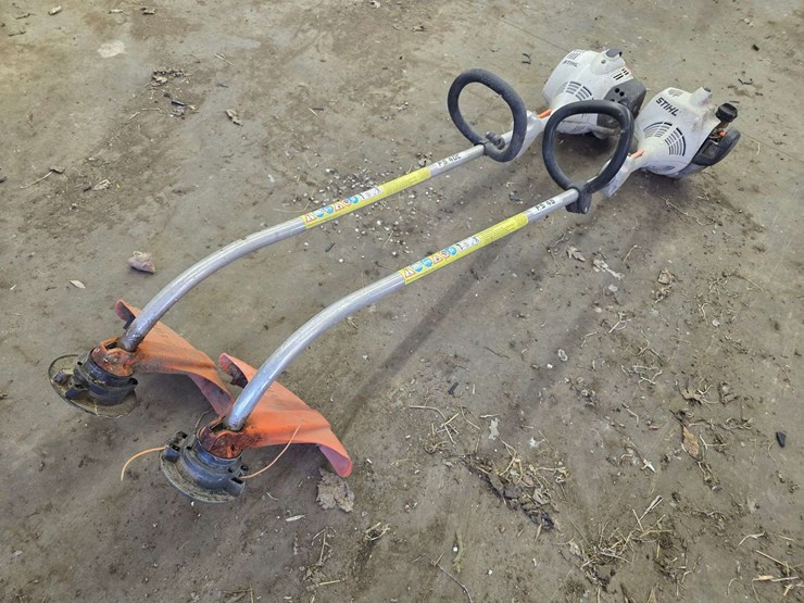 (2)-stihl-f545-f54dc-weed-eaters,-untested,-buying-all-for-one-money-image-1