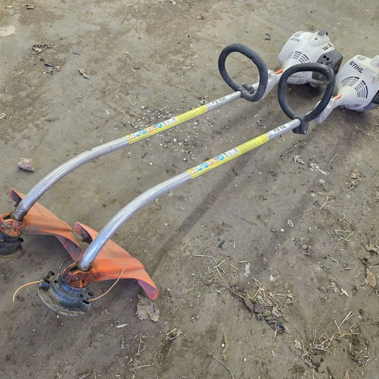 (2) Stihl F545 F54DC Weed Eaters, Untested, Buying All for One Money