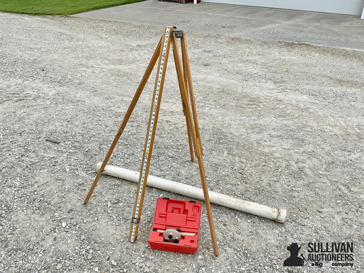 david-white-lp6-20-sight-level-w/-tripod-&-grade-stick-image-1