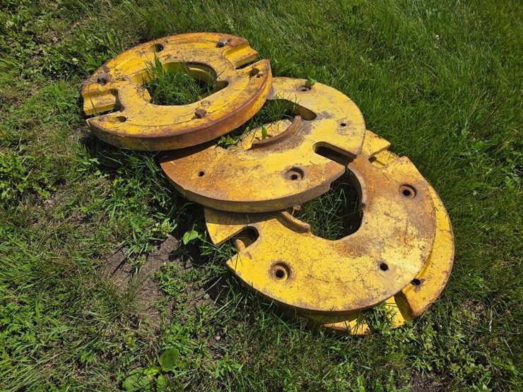 (4)-john-deere-wheel-weights,-part-#:-13404r-image-2