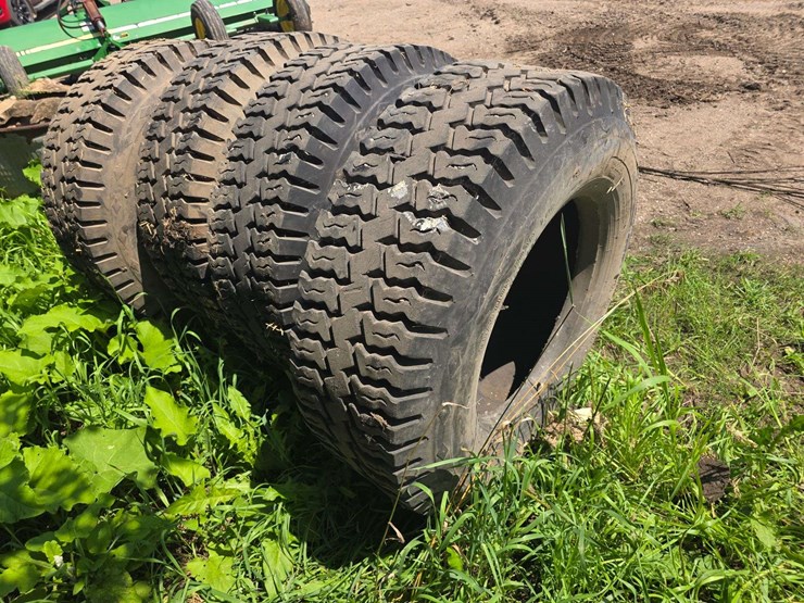 (4)-15-22.5-goodyear-traction-road-lug-tires-image-1