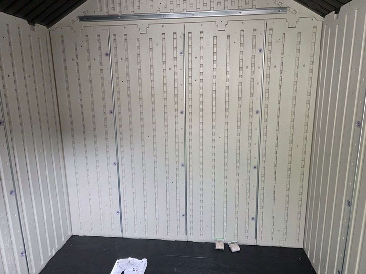 7’-x-7’-suncast-storage-shed,-poly-floor,-appears-to-have-no-leaks,-*buyer-is-responsible-for-remova-image-5