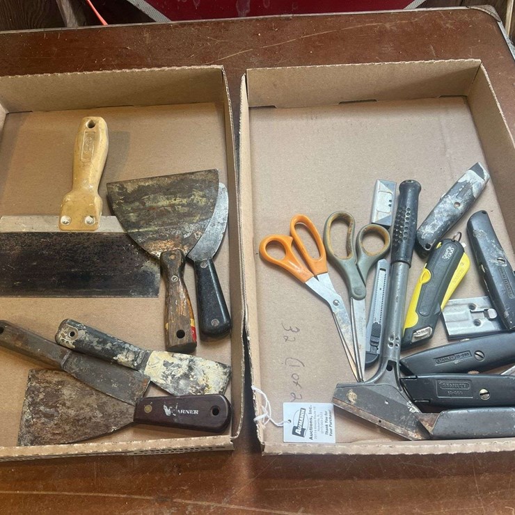 Putty Knives, Scrapers, and Box Cutters