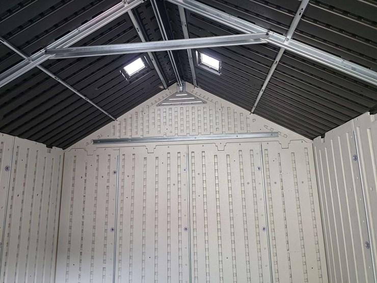7’-x-7’-suncast-storage-shed,-poly-floor,-appears-to-have-no-leaks,-*buyer-is-responsible-for-remova-image-4