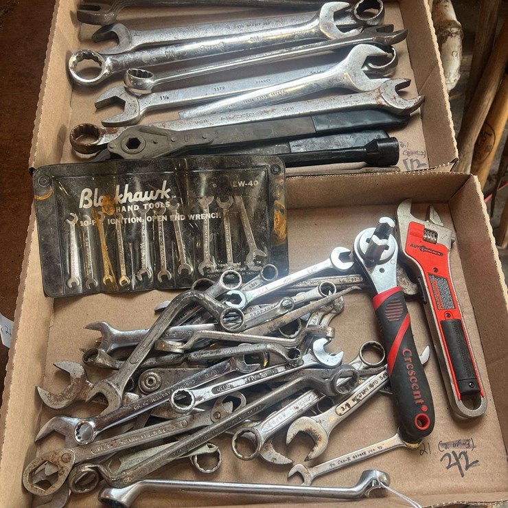 (2) Flats of Misc. Wrenches