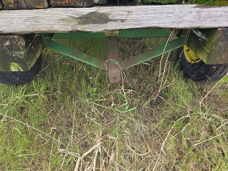 john-deere-running-gear-with-rack,-rack-will-need-work,-11l-15-tires-on-6-bolt-rims,-extendable-hitc-image-11