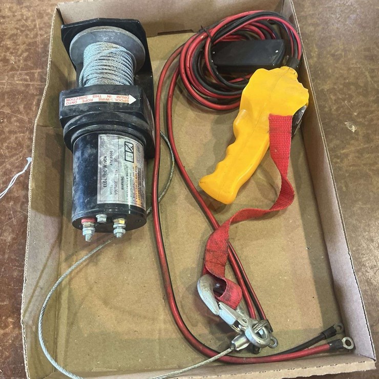 2,000 Lb 12V Winch