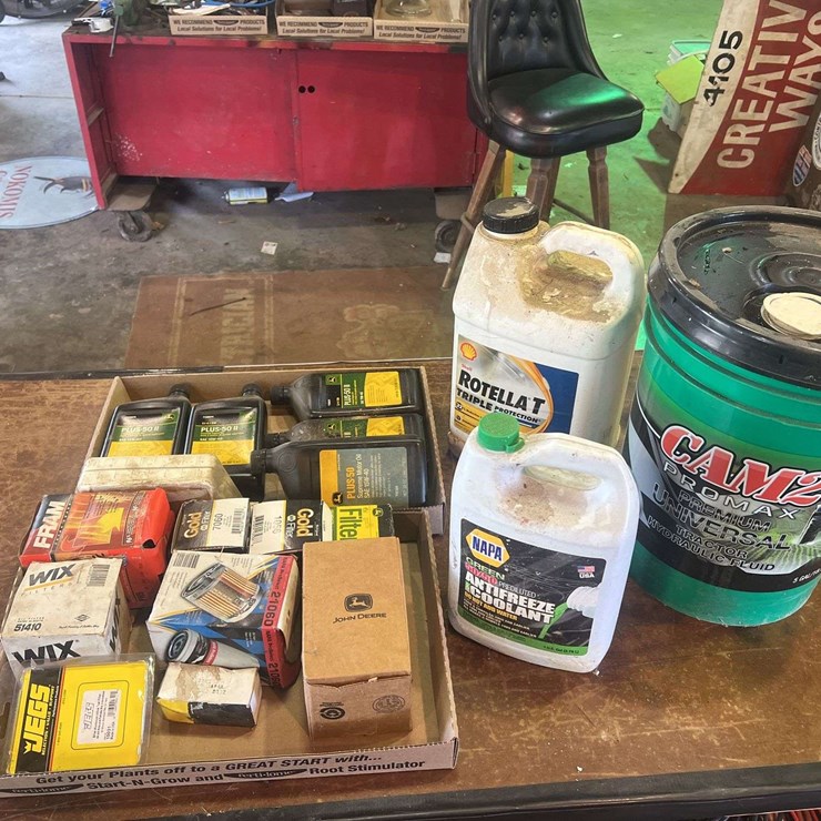 Oil, Filters, and Fluids