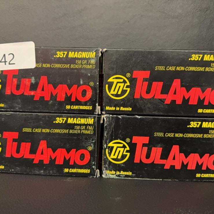 TUL Ammo 357 mag Ammo